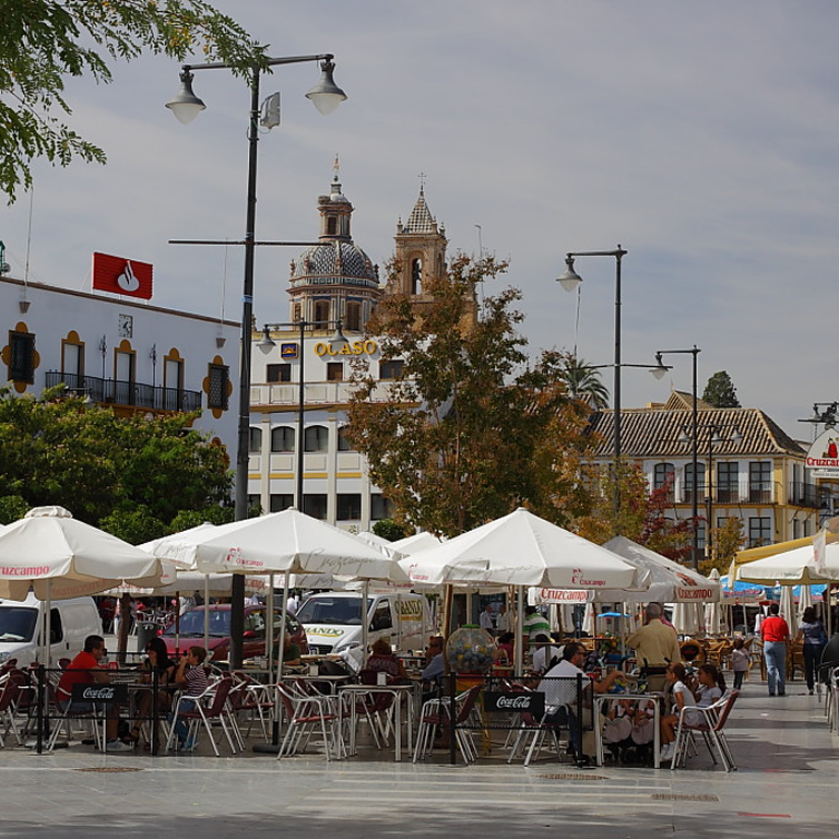 plaza altozano utrera sevilla andalusie